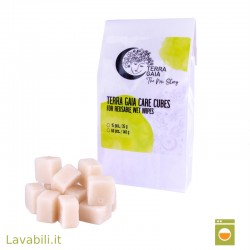 confezione di careCubes per creare salviettine dleicate neonato lavabili.