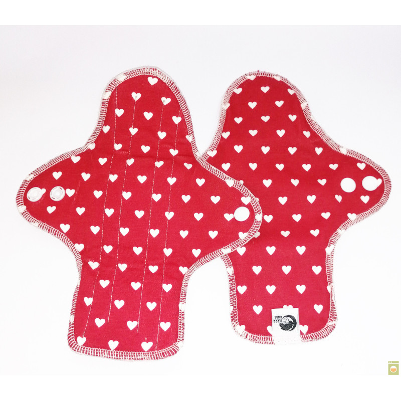 Duo assorbenti giorno MIDI iin cotone Bio